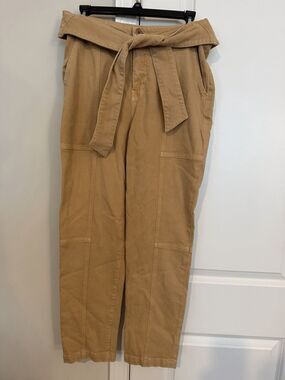 Jonathan Simkhai Women's Pants Size 29 Henley Tie Waist